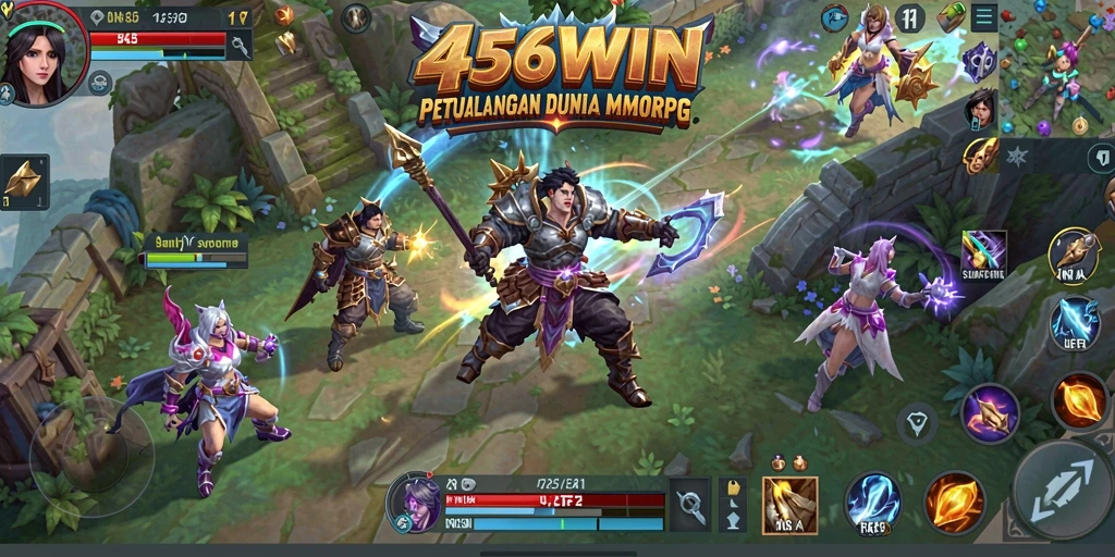 Tampilan utama gameplay 456WIN dengan grafik yang memukau dan aksi seru.