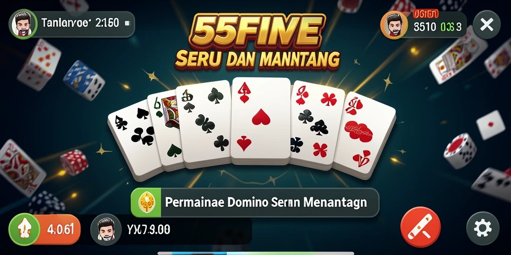 Tampilan gameplay seru dari 55FIVE yang menghibur.