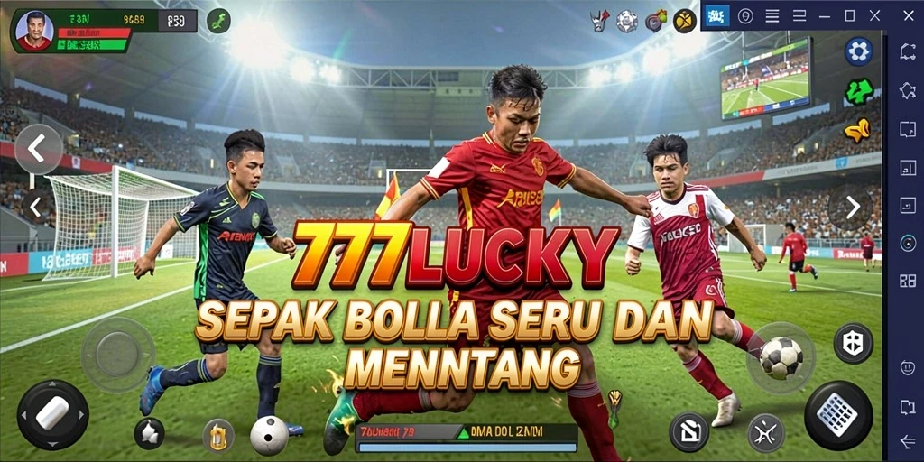 Gameplay seru dalam permainan sepak bola 777LUCKY.