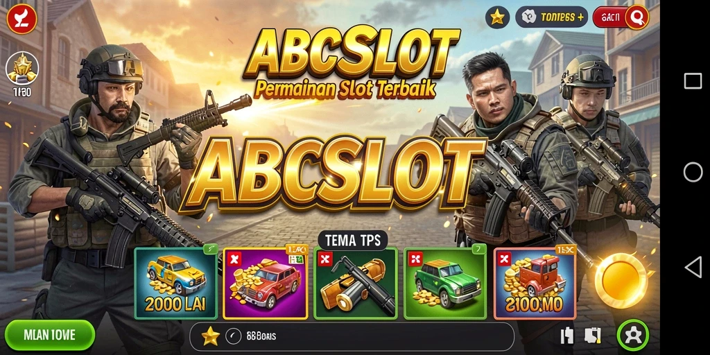 Tampilan seru dari gameplay ABCSLOT yang mendebarkan.
