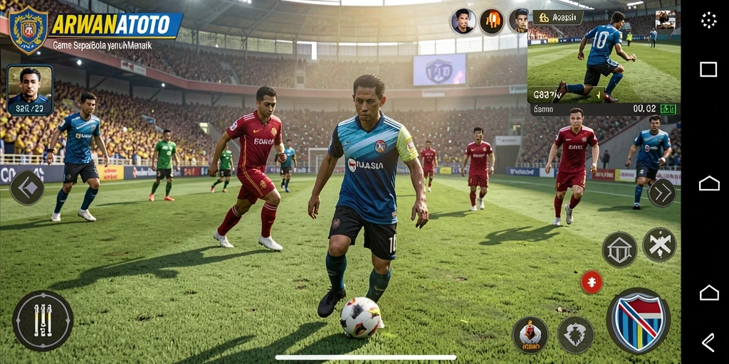 Tampilan gameplay ARWANATOTO yang penuh aksi dan seru.