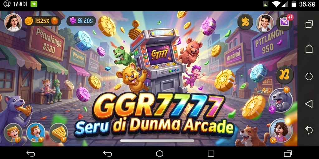 Gameplay seru GGR7777 yang menampilkan aksi arcade yang mendebarkan.