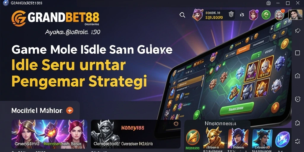 Menampilkan gameplay yang menarik dan karakter-karakter unik dalam GRANDBET88.
