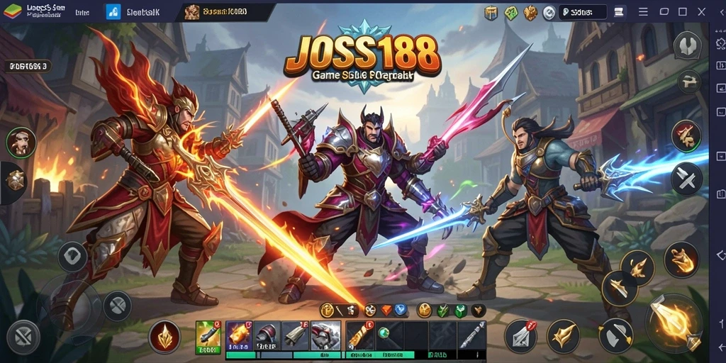 Tampilan gameplay menarik di JOSS188 dengan strategi SLG yang menantang.