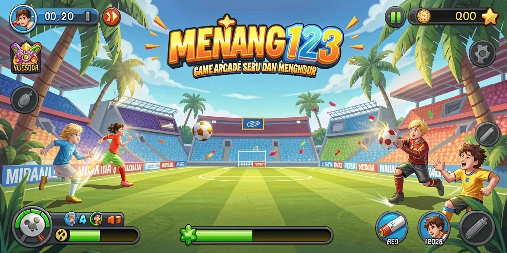 Tampilan gameplay MENANG123 yang penuh aksi dan keseruan.