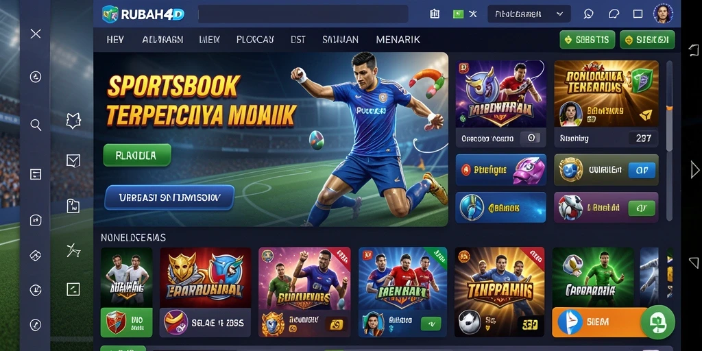 Tampilan gameplay yang menarik dan inovatif dari RUBAH4D.