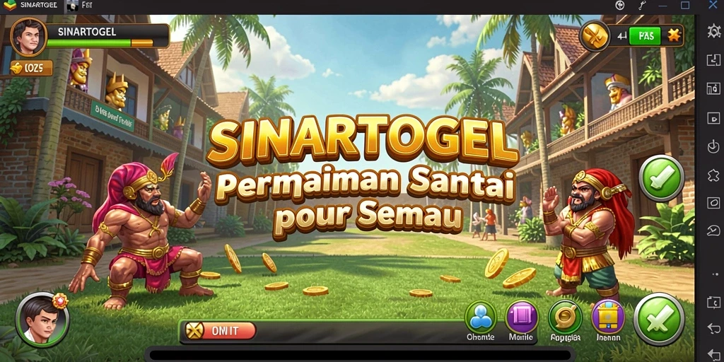 Screenshot menunjukkan gameplay santai dari SINARTOGEL yang menyenangkan.
