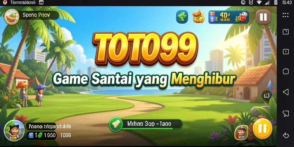 Tangkapan layar gameplay TOTO99 menampilkan tantangan seru dan grafis yang menarik.