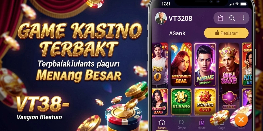 Tampilan gameplay Kasino VT38 yang mengasyikkan dan intuitif.