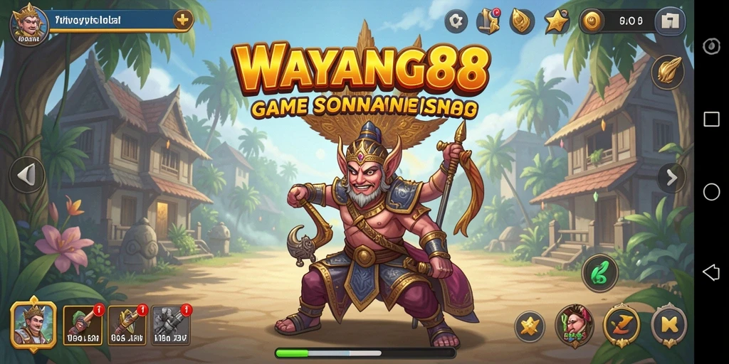 Screenshot utama WAYANG88 menampilkan gameplay Idle yang seru dan interaktif.