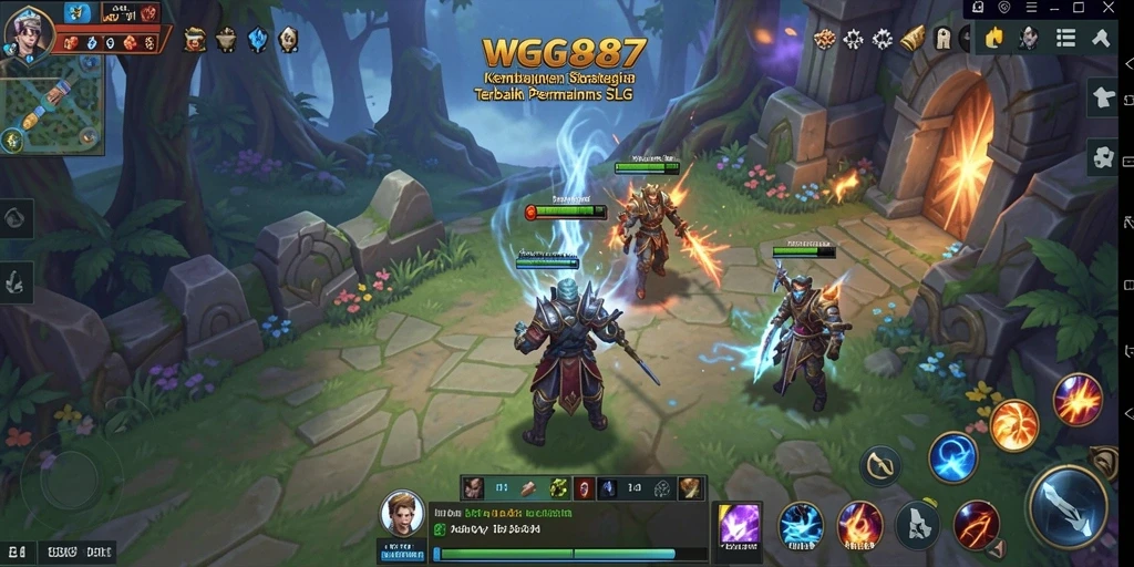 Tampilan gameplay menarik dan dinamis dari WG87.